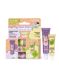 vege lip care VEGE DUET Perfect lips (berry scrub + lime petroleum jelly) - Floslek
