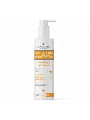 WHITE & BEAUTY Brightening gel for intimate hygiene 225 ml - Floslek