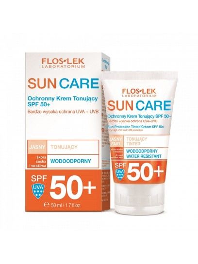 FLOSLEK SUN CARE Protective Toning Cream SPF 50+