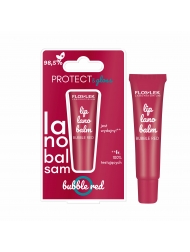 LIP CARE lip balm BUBBLE RED 12 g - Floslek