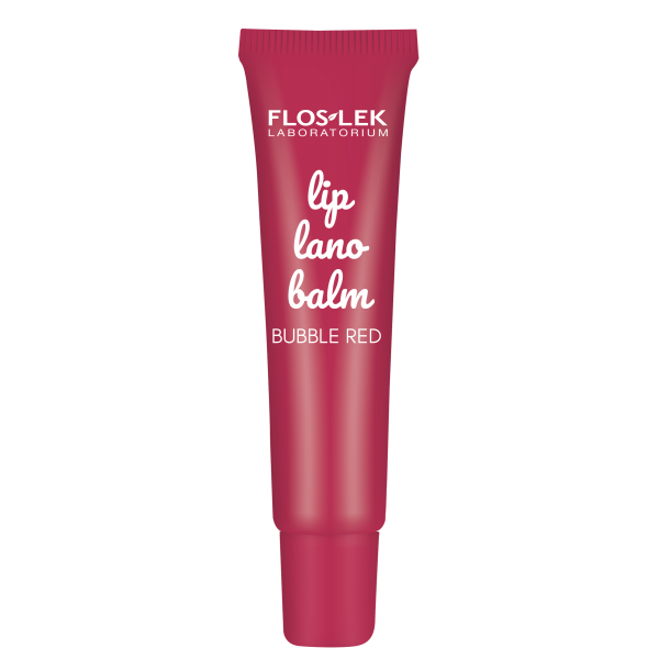 LIP CARE Lanobalm na rty BUBBLE RED 12 g - Floslek
