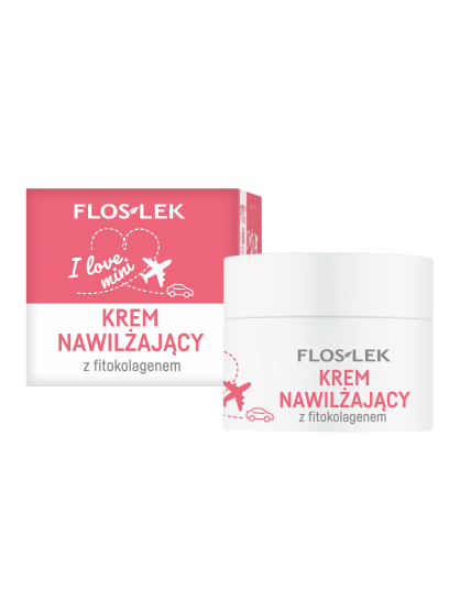 I love mini Krem nawilżający z fitokolagenem 15ml - Floslek