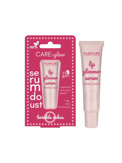 LIP CARE Glimmer serum do ust TWINKLE RUBUS 14 g - Floslek