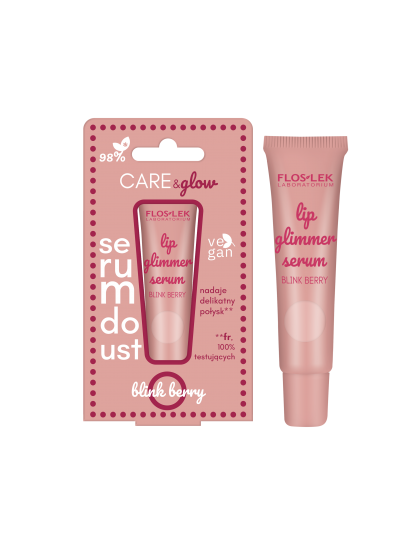 LIP CARE Glimmer serum do ust BLINK BERRY 14 g - Floslek