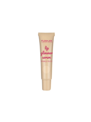 LIP CARE Glimmer serum do ust SPARKLE PEACH 14 g - Floslek