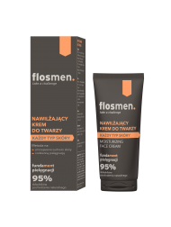 FLOSMEN Nawilżający krem do twarzy 50 ml - Floslek