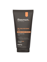 FLOSMEN Żel pod prysznic 3w1 225 ml - Floslek