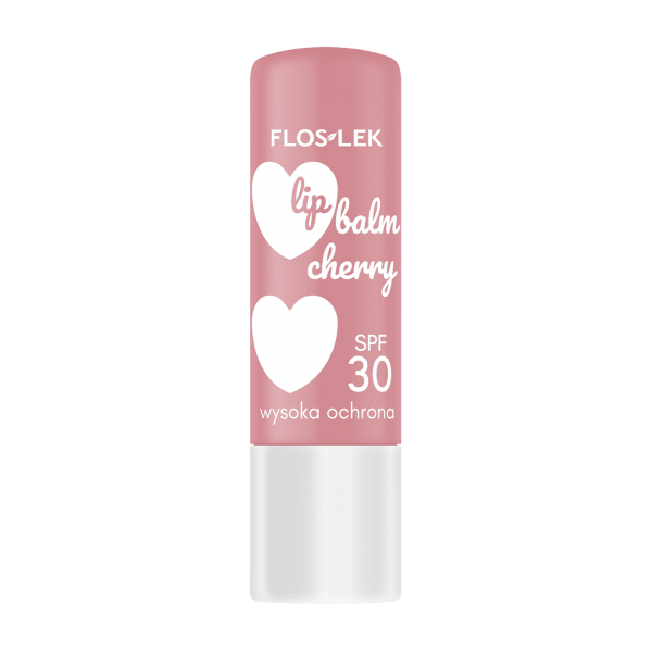 LIP CARE CHERRY Lipstick SPF 30 4 g - Floslek