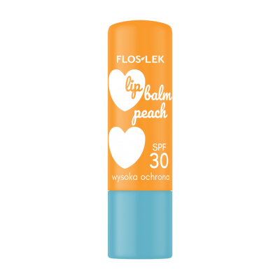 リップケア PEACH リップスティック SPF30 4g - Floslek