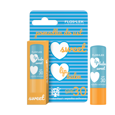 LIP CARE SWEET Lipstick SPF 30 4 g - Floslek