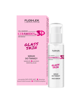 CERAMIDES. 3D GLASS SKIN Serum do twarzy 30 ml - FLOSLEK
