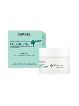 COLLAGEN. 9MW Krem - żel wygładza nawilża łagodzi 50 ml - FLOSLEK