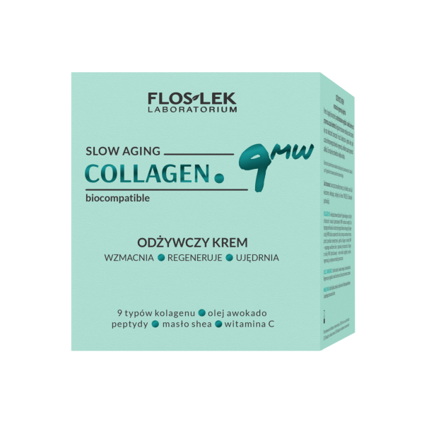 COLLAGEN. 9MW Nourishing cream strengthens regenerates firms 50 ml - FLOSLEK