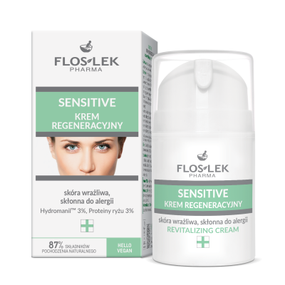 SENSITIVE - 再生クリーム 50ml - Floslek