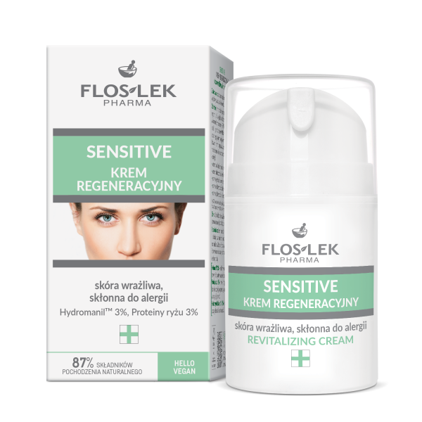 SENSITIVE - 再生クリーム 50ml - Floslek