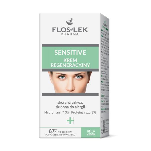 SENSITIVE - 再生クリーム 50ml - Floslek