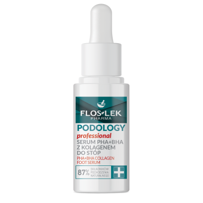 Serum do stóp z kwasami PHA+BHA, z kolaganem|Odmładzający stopy produkt