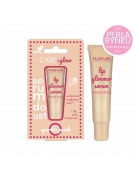 LIP CARE Glimmer serum do ust SPARKLE PEACH 14 g - Floslek