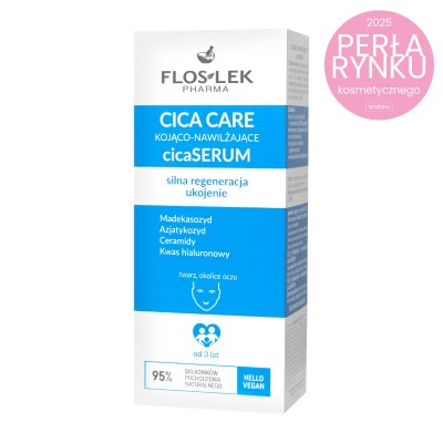 シカケア スージング＆モイスチャライジング シカセラム 30ml - Floslek
