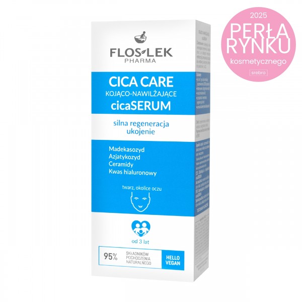 シカケア スージング＆モイスチャライジング シカセラム 30ml - Floslek