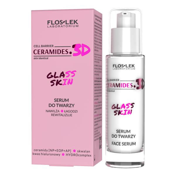 KERAMIDY. 3D pleť identická GLASS SKIN sérum 30 ml - FLOSLEK