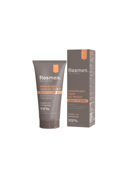FLOSMEN Nawilżający krem do twarzy 50 ml - Floslek
