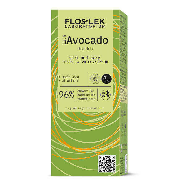 richAvocado Oční krém proti vráskám 30 ml - Floslek