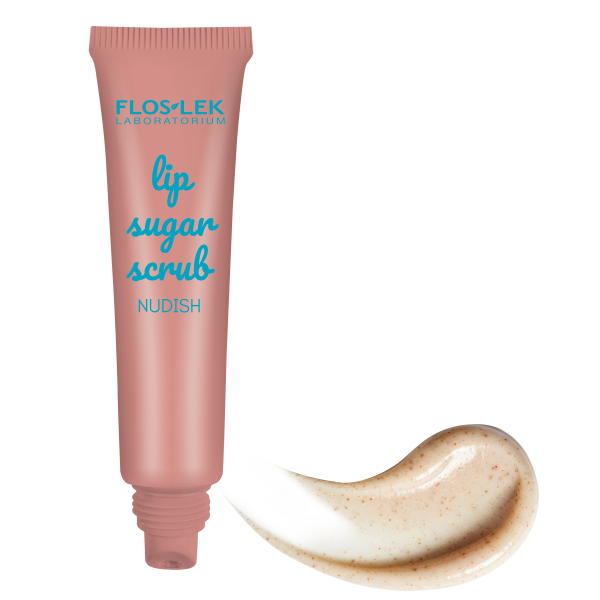LIP CARE Cukrový peeling na rty NUDISH 14 g - Floslek