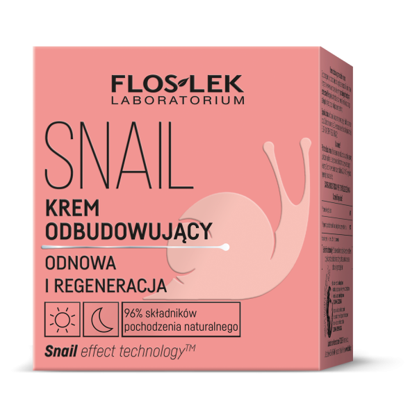SNAIL Obnovující denní a noční krém s hlemýždím slizem Floslek