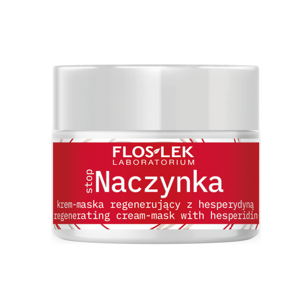 stopBlutkapillaren regenerierende Nachtcreme-Maske mit Hesperidin 50 ml - Floslek