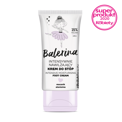 BALERINA インテンシブ・モイスチャライジング・フットクリーム、尿素、50ml フロスレック