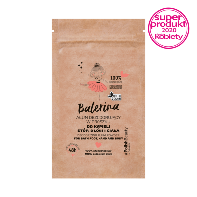 BALERINA 100% калієвий галун для ніг, рук і тіла FLOSLEK