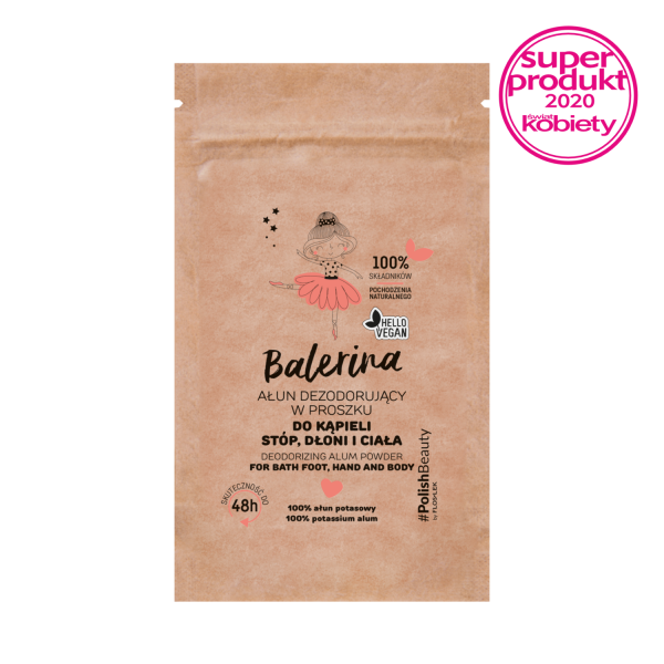 BALERINA 100%ミョウバンカリウムパウダー（足・手・体用） フロスレック