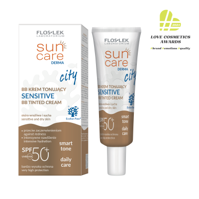 サンケア ダーマ シティ BBトーニングクリーム センシティブ SPF50+ 30ml - フロスレック