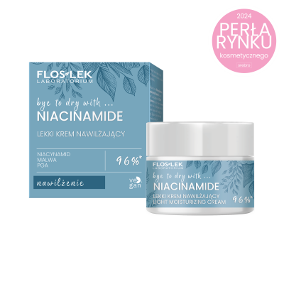 NIACINAMIDE Легкий зволожуючий крем 50 ml - Floslek