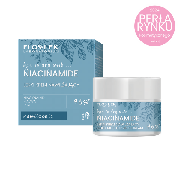 NIACINAMIDE Легкий зволожуючий крем 50 ml - Floslek