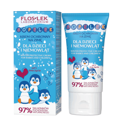 WINTER CARE SOPELEK Zimní ochranný krém pro děti a miminka 40 ml - Floslek