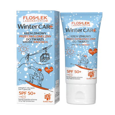 WINTER CARE Зимовий сонцезахисний крем для обличчя SPF 50+ 30 ml - Floslek