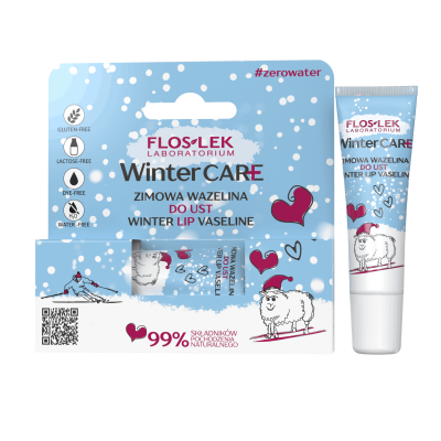 WINTER CARE Зимовий вазелін для губ 10г - FLOSLEK