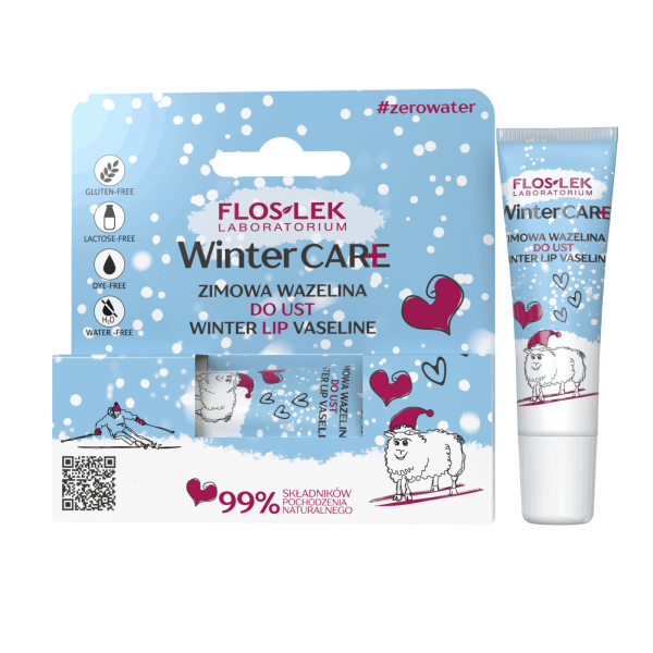 WINTER CARE Zimní vazelína na rty 10g - FLOSLEK