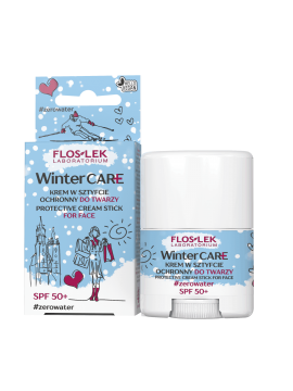WINTER CARE Krem w sztyfcie ochronny do twarzy SPF 50+ 20 g - Floslek
