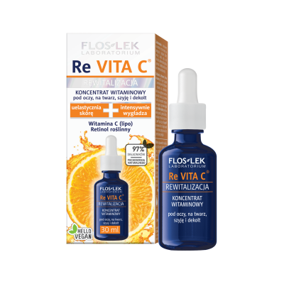 Revitalizační pleťové sérum s vitaminem C pro zralou pleť