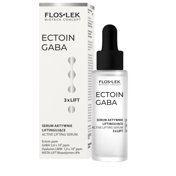 Aktivní liftingové sérum 3× LIFT 30 ml ECTOIN GABA - Floslek