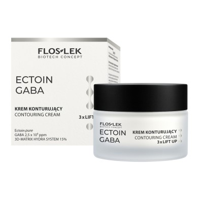 Konturovací krém na obličej 3× LIFT UP 50 ml ECTOIN GABA - Floslek