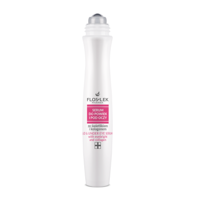 Serum do powiek i pod oczy ze świetlikiem i kolagenem 15 ml - Floslek
