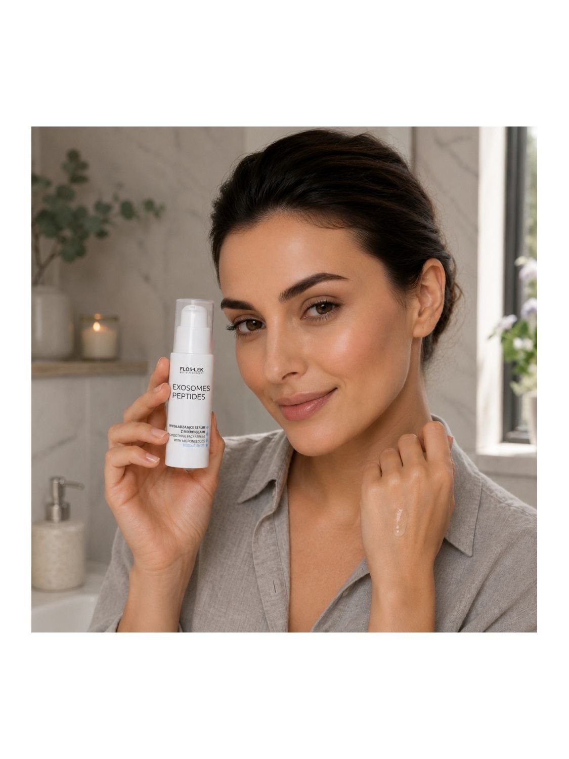 Wygładzające serum do twarzy z mikroigłami Spicule Floslek