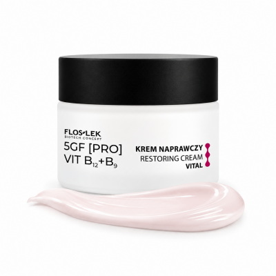 VITAL Repair Face Cream 50 ml 5GF [PRO] VIT B12+B9 - Floslek