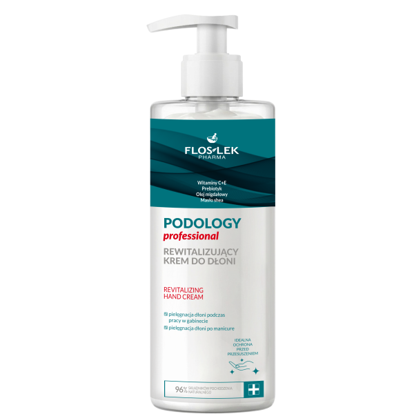 Rewitalizujący krem do dłoni 380 ml - Floslek PODOLOGY Professional