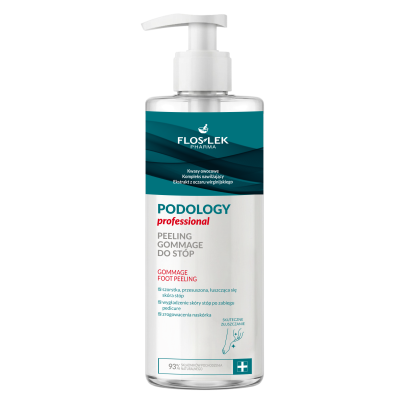 Peeling gommage do stóp 380 ml - Floslek PODOLOGY Professional