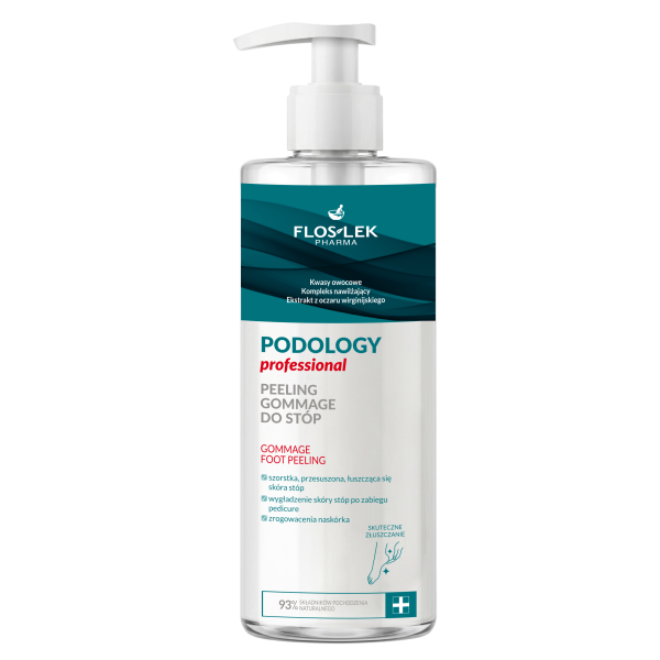 Peeling gommage do stóp 380 ml - Floslek PODOLOGY Professional